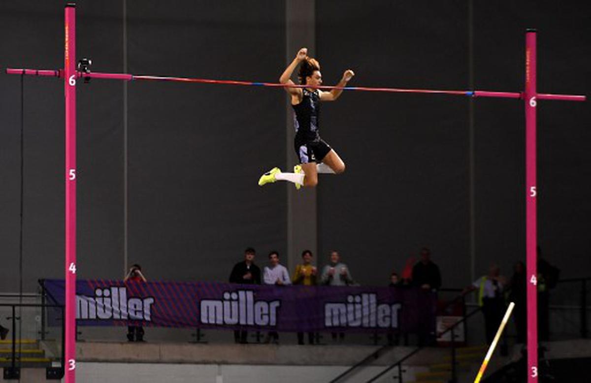 American-born Swede Armand “Mondo” Duplantis soared to another pole vault world record on Saturday as he easily cleared 6.18 metres at the World Athletics Glasgow Indoor Grand Prix.
