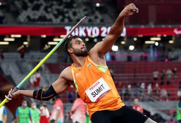 Sumit Antil wins javelin throw gold at Tokyo Paralympics - Sportstar